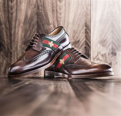 men's brown gucci shoes|gucci men's dress shoes brown.